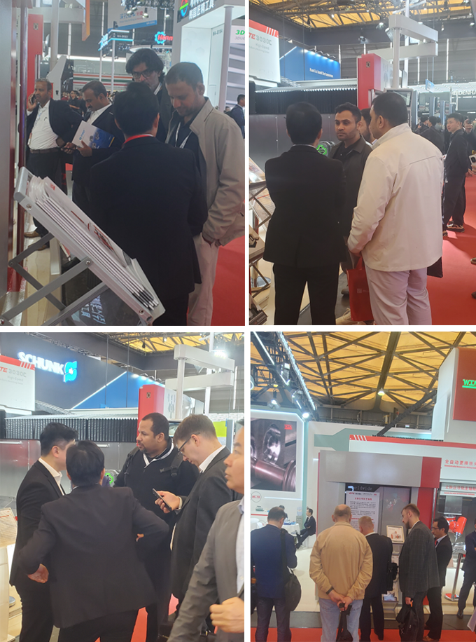 环球全静压导轨主轴箱五轴龙门CCMT2026展会现场